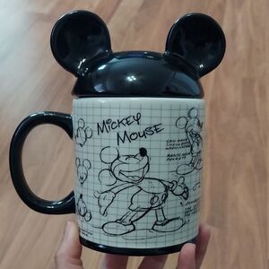 Disney White and Black Mug